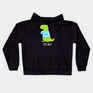 Tee Rex Cute Tyranosaurus Rex Dinosaur Pun Kids Hoodie